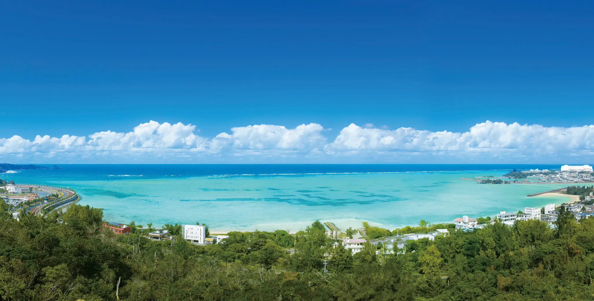 壮大なパノラマビュー