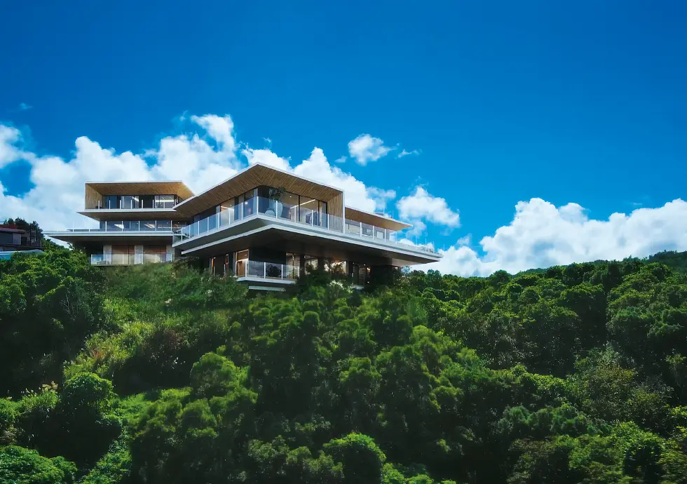 プライバシーを保てるヒルトップ